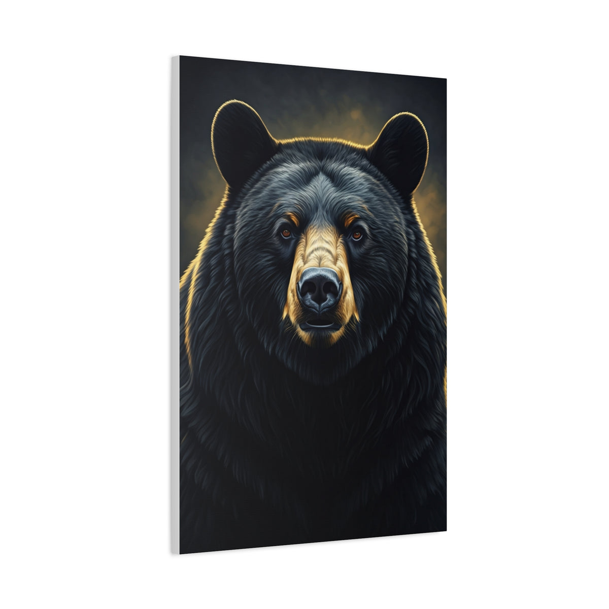 Warm Light Bear Close-Up Wall Art & Canvas Prints