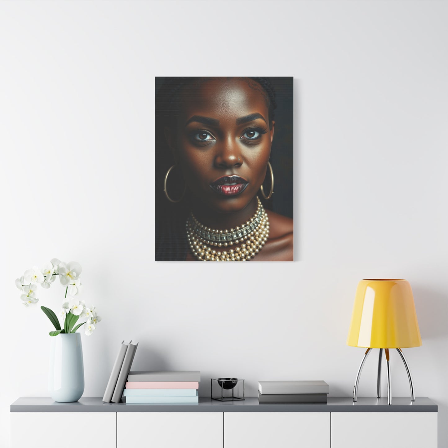 Masterpiece Domonique Brown Art Vision Wall Art & Canvas Print