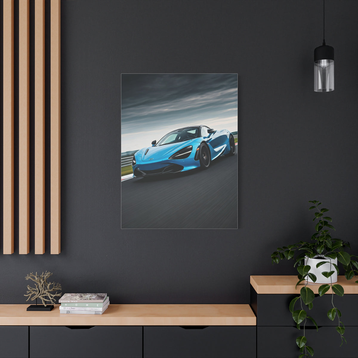 McLaren 720S High-Speed Circuit Attack Wall Art & Canvas Prints