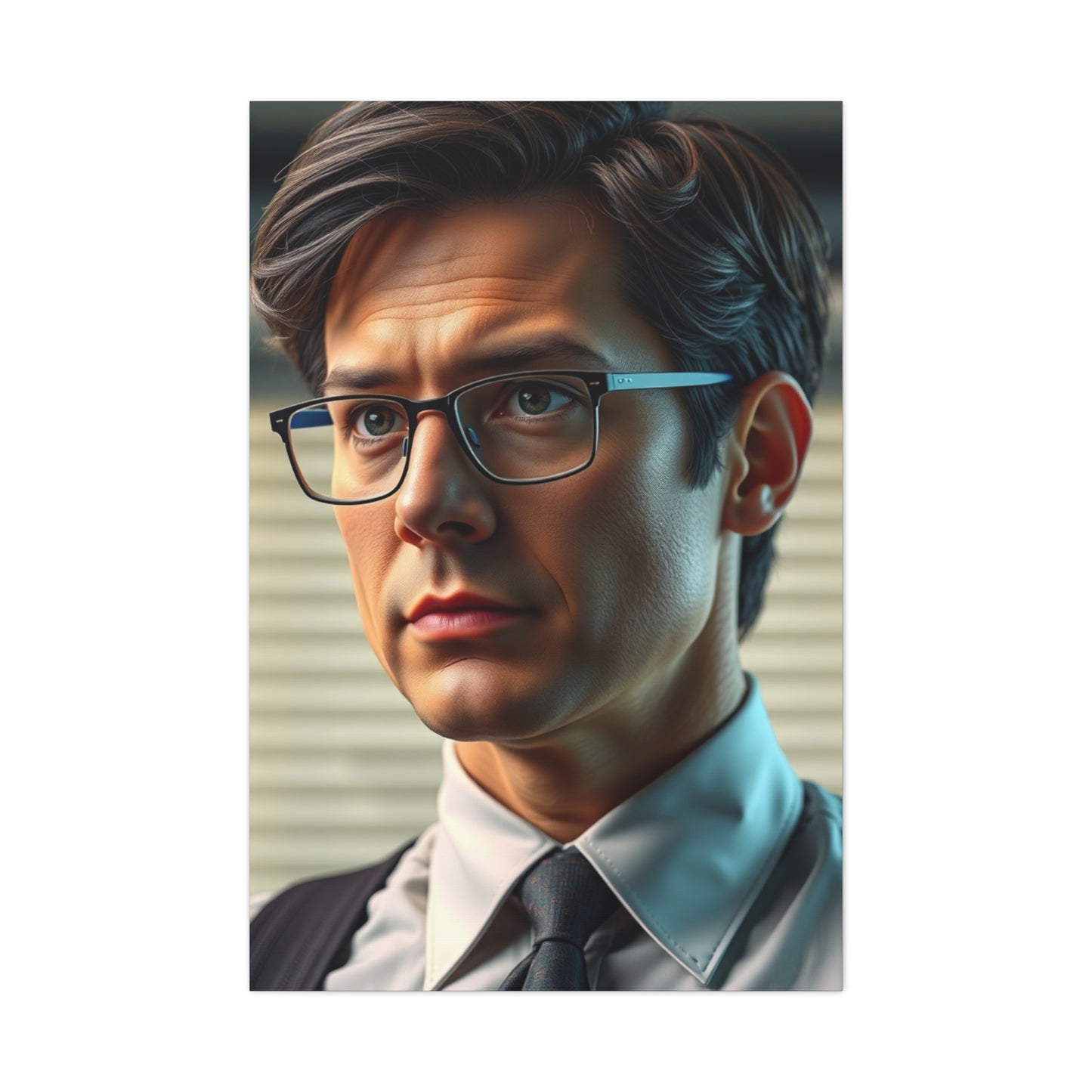 Elite The Office Character Art Vision Wall Art & Canvas Print