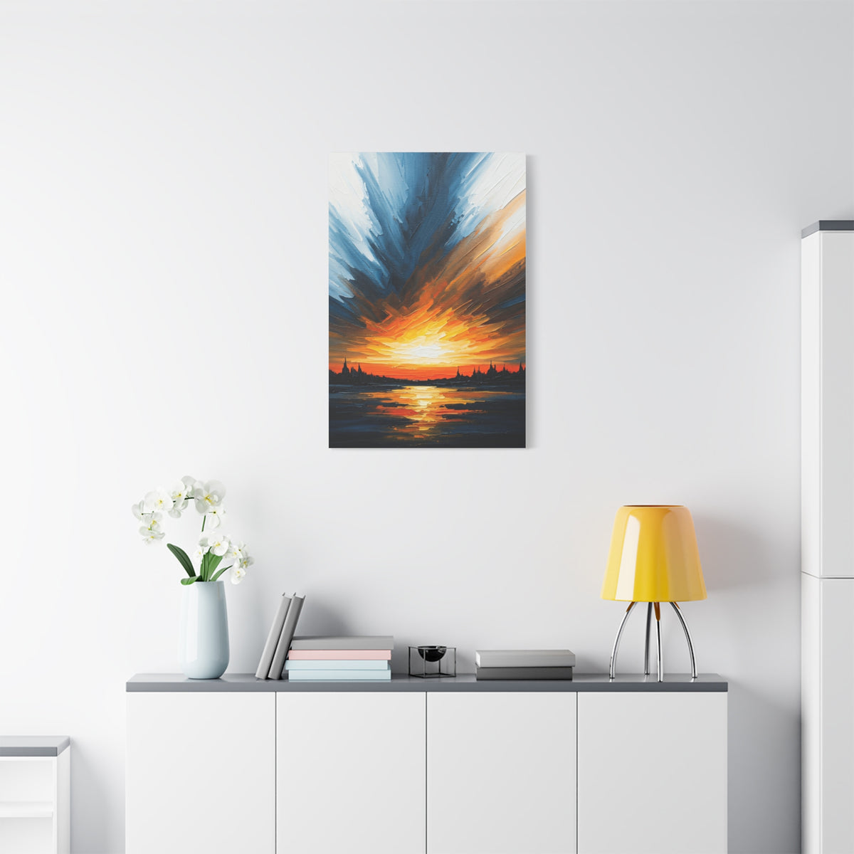Dramatic Sunset Burst Wall Art & Canvas Prints