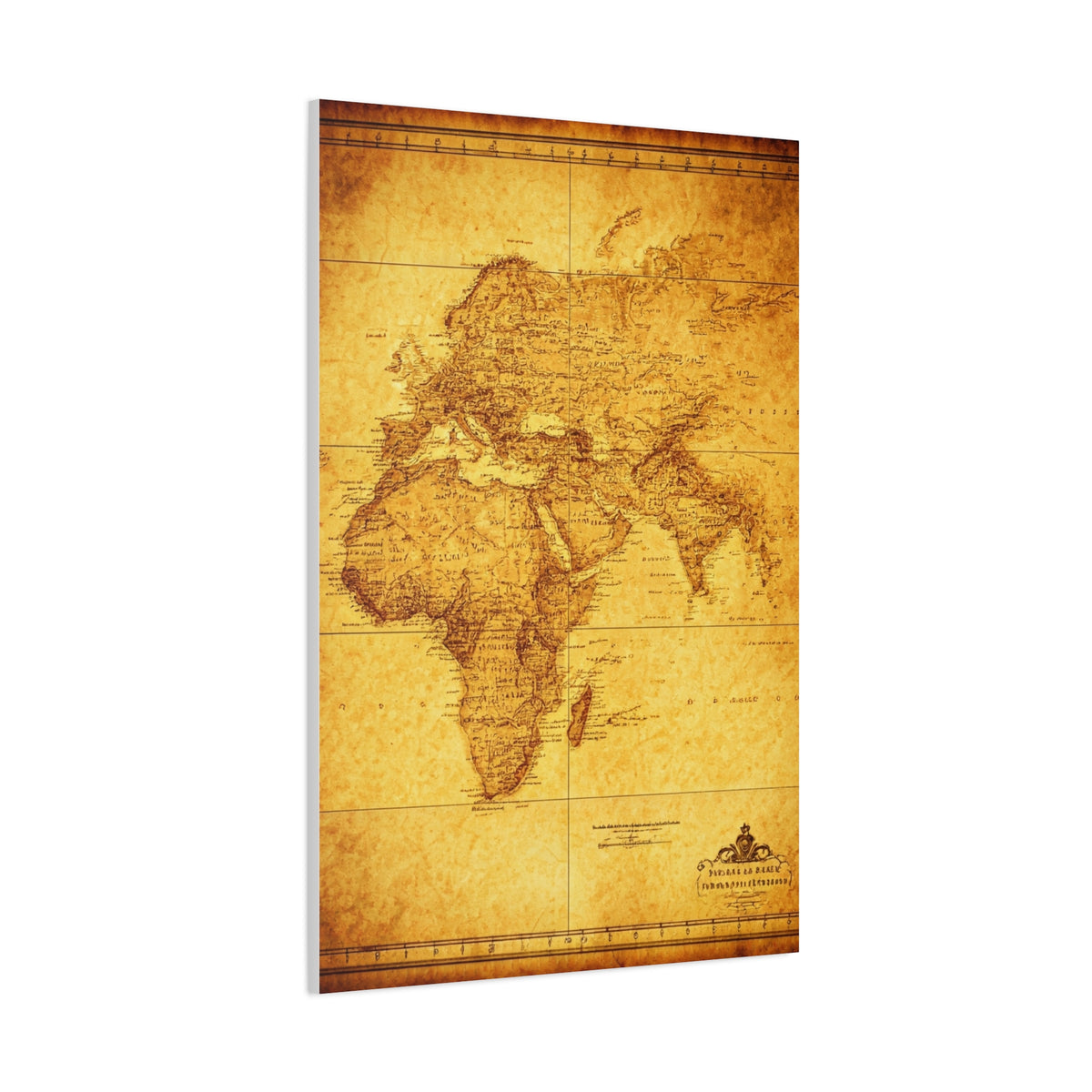 Historic Old World Atlas Map Wall Art & Canvas Prints