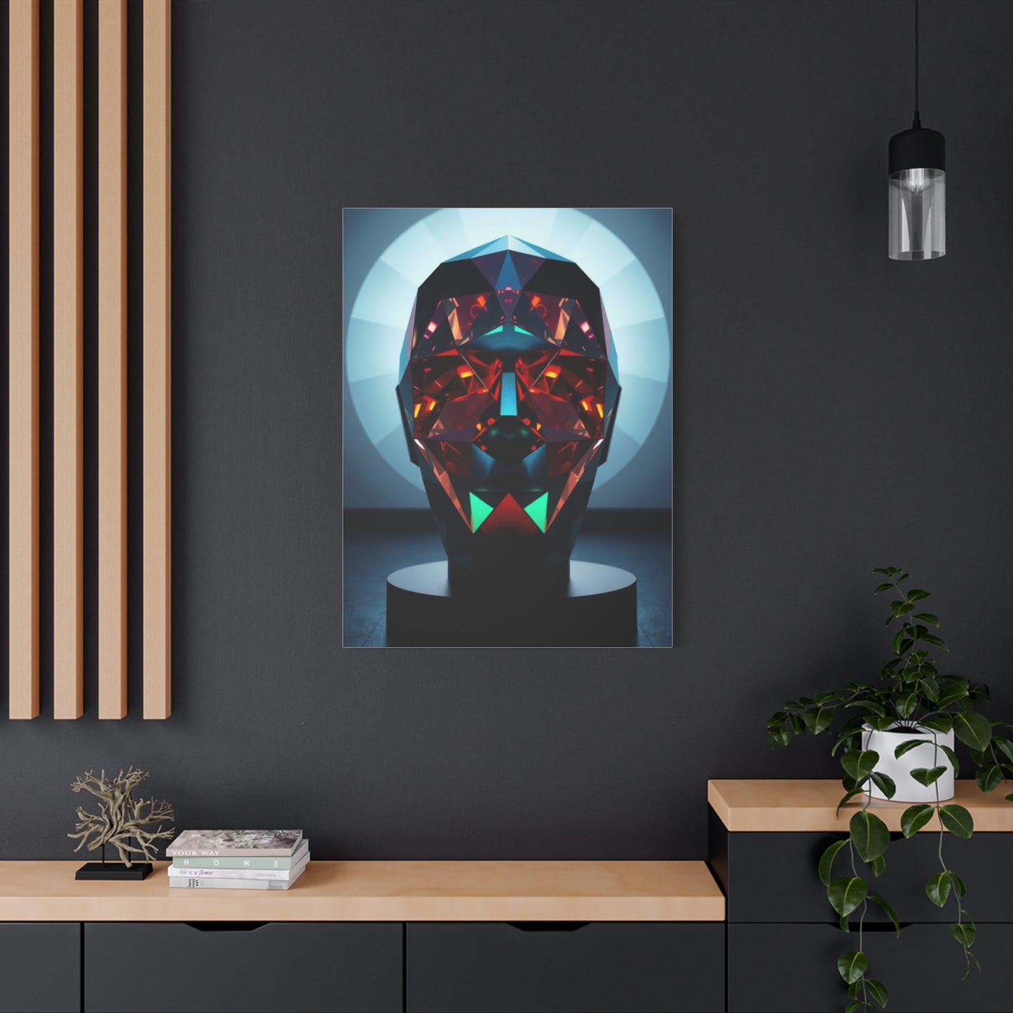 Harmonious Geometric Expression Wall Art & Canvas Print