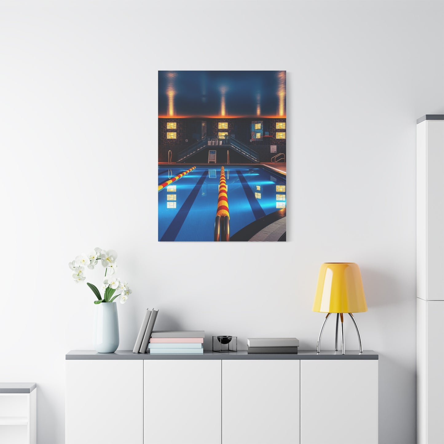 Supreme Swimming Pool Art Collection Wall Art & Canvas Print