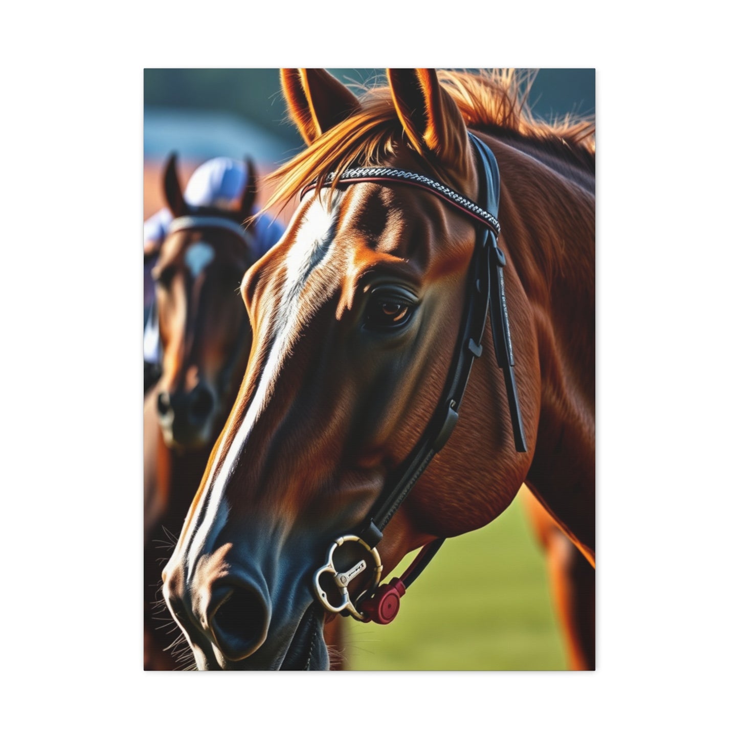 Supreme Horse Racing Art Wall Art & Canvas Print