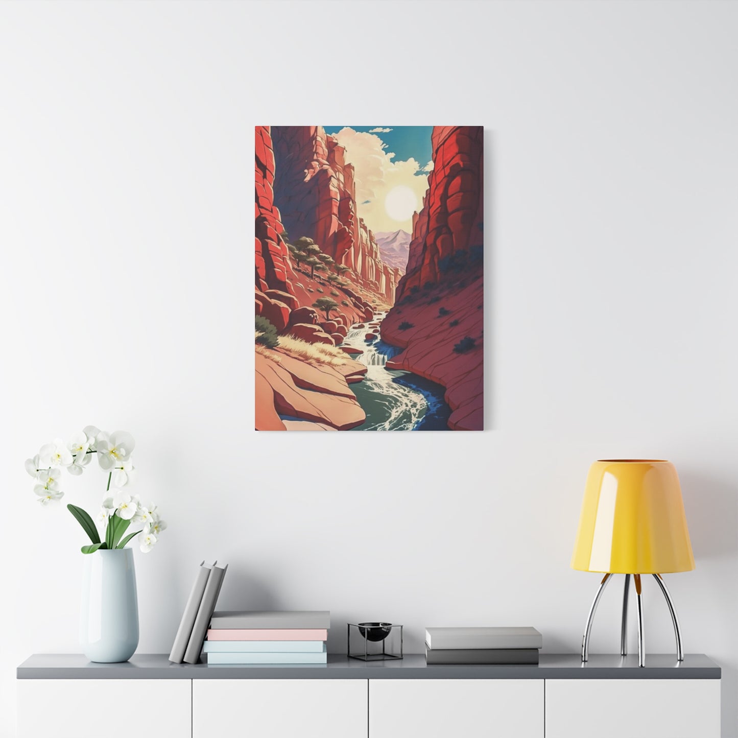 Water Canal Wall Art & Canvas Prints