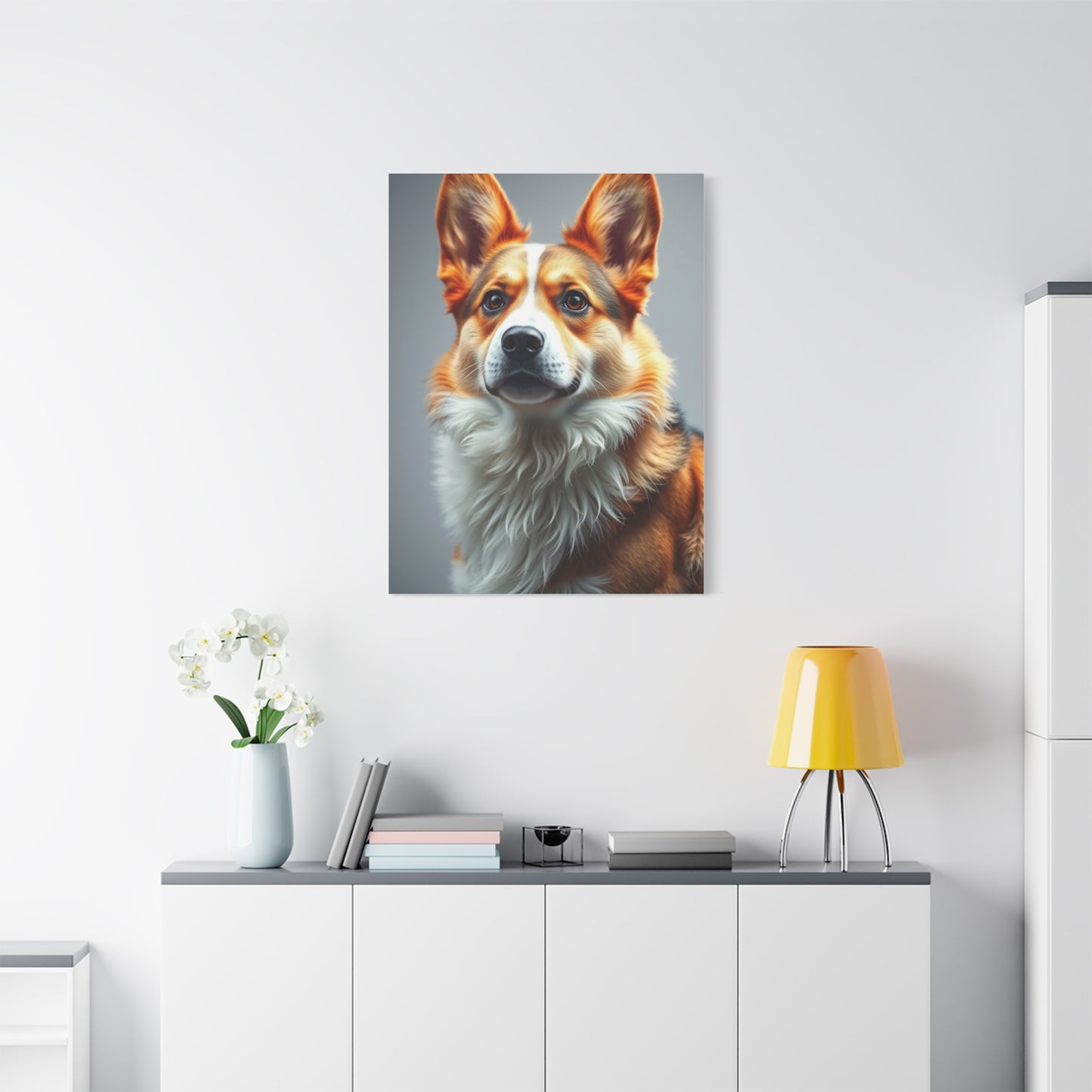 Supreme Corgi Dog Art Wall Art & Canvas Print