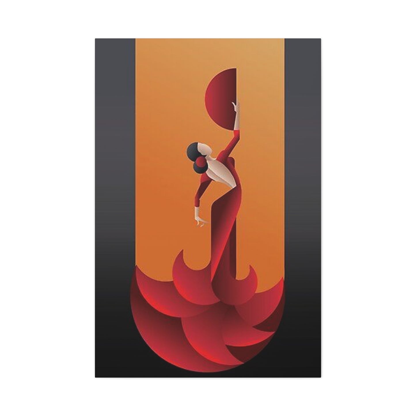 Spain Abstract Dance Poster Wall Art & Canvas Prints