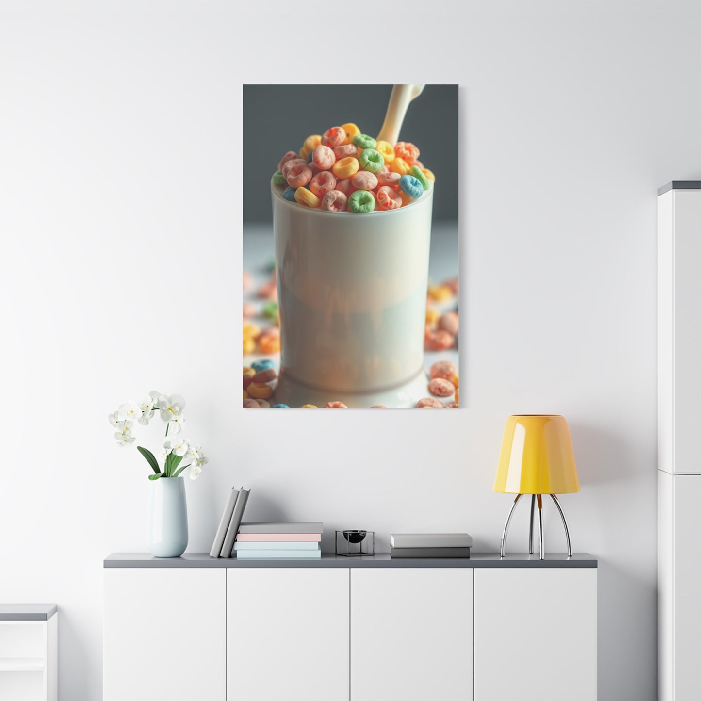 Chromatic Breakfast Bliss Art Wall Art & Canvas Print