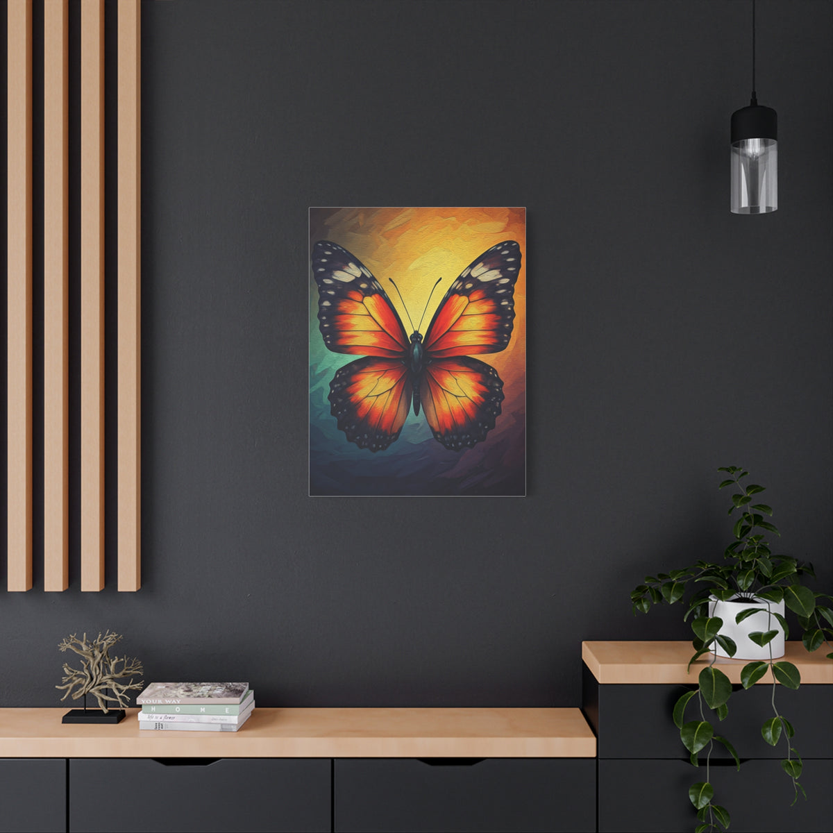Warm Glow Monarch Butterfly Wall Art & Canvas Prints