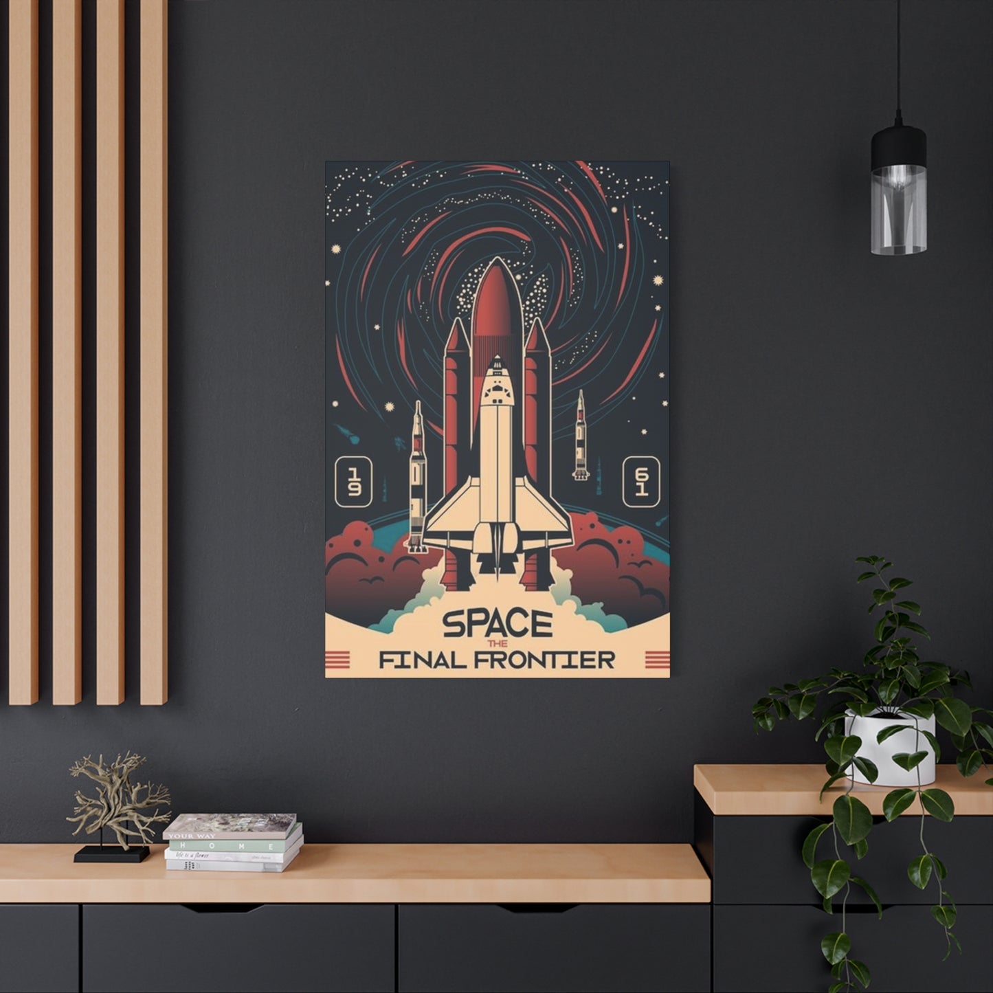 1961 The Space Frontier Wall Art & Canvas Prints