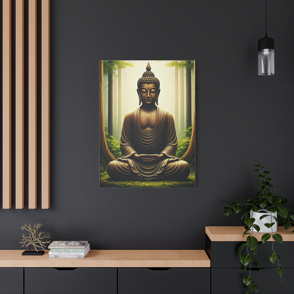 Forest Sanctuary Buddha Wall Art & Canvas Prints