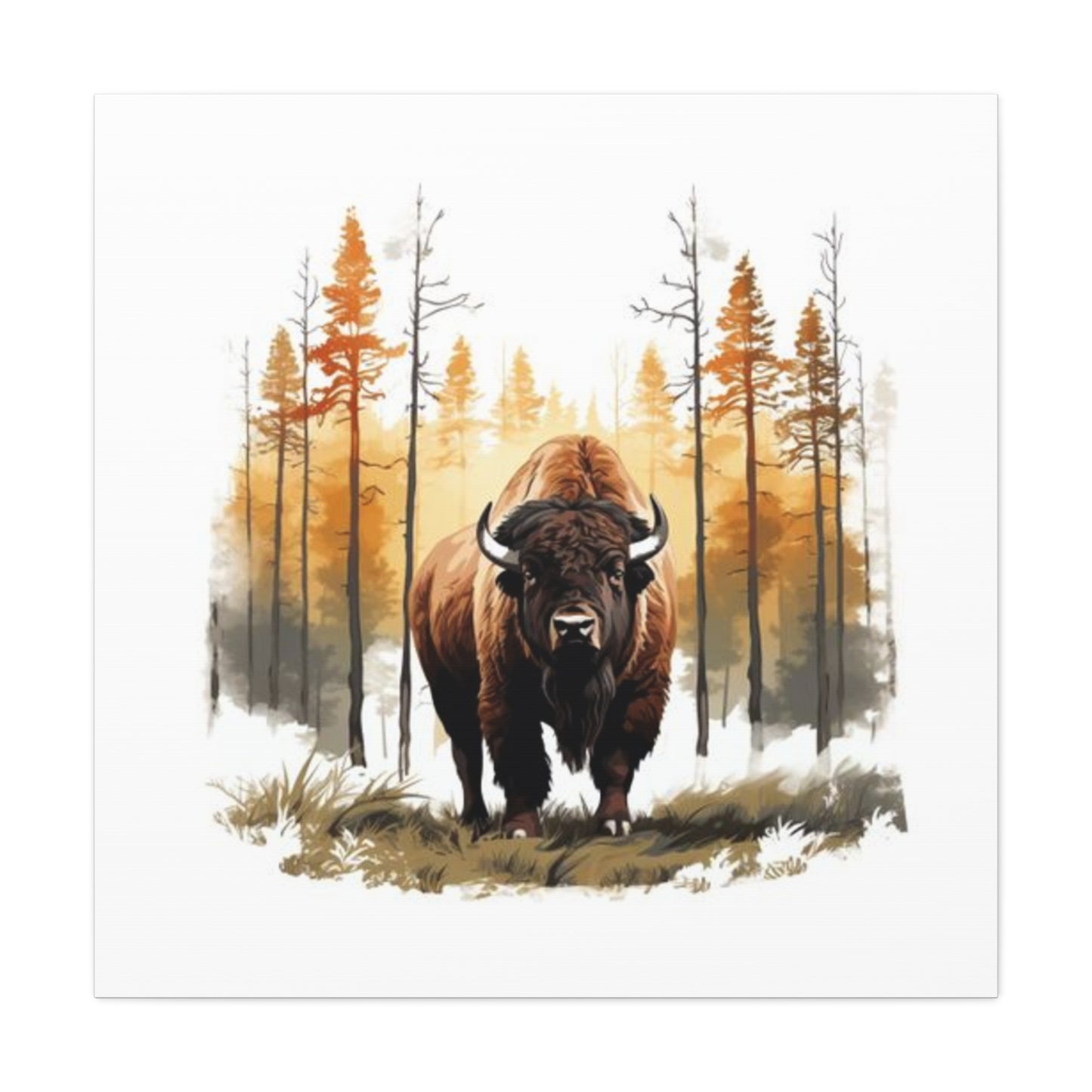 Big Bison Wall Art & Canvas Prints