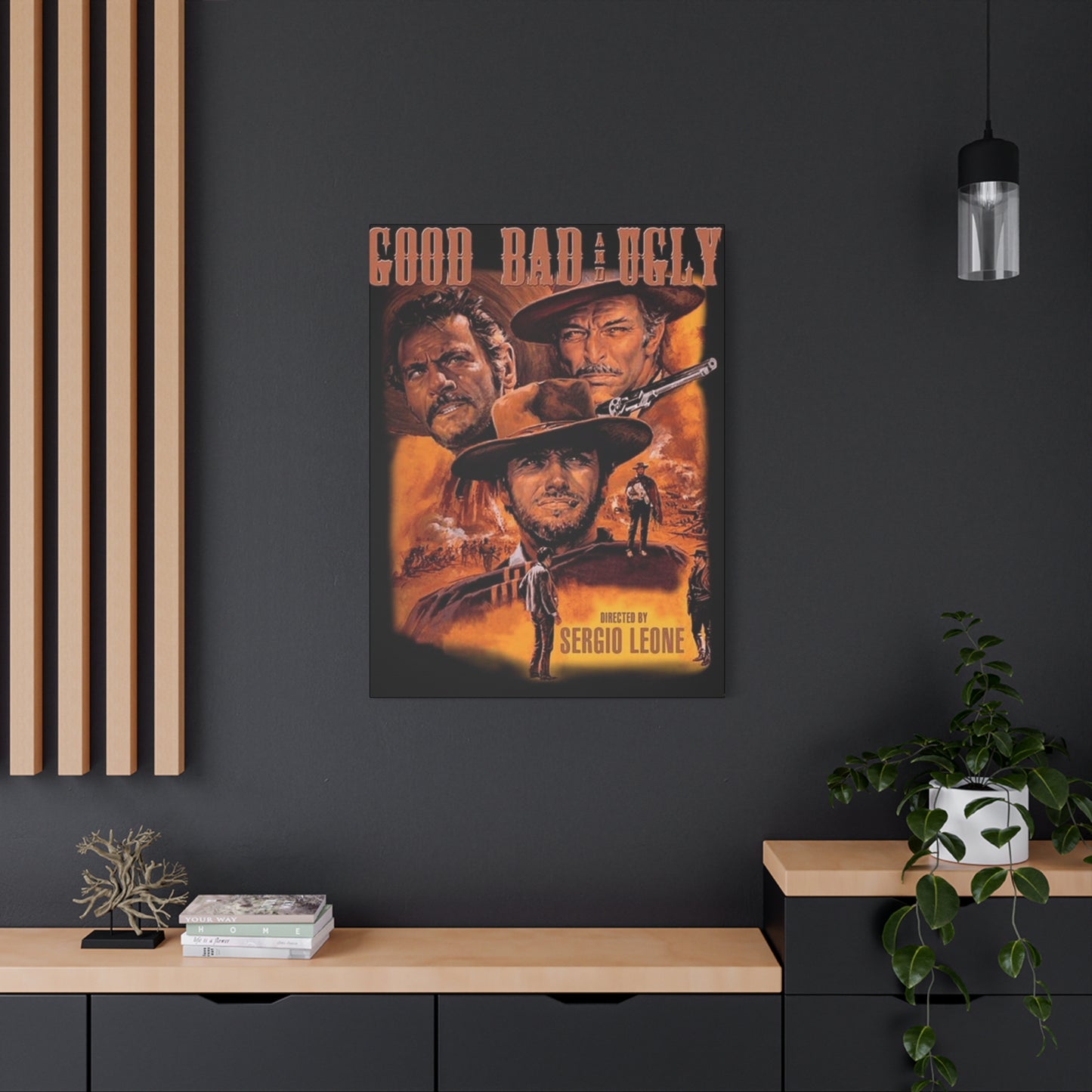 The Good, The Bad and The Ugly Movie Poster Wall Art & Canvas Prints
