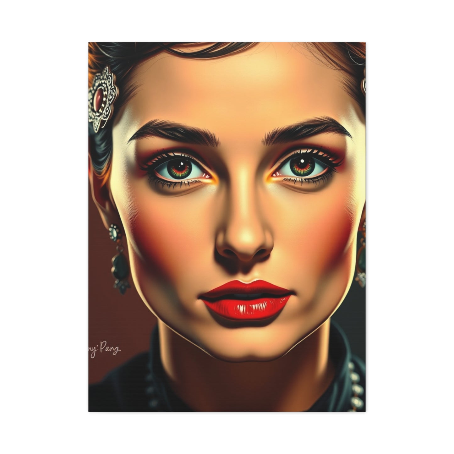 Audrey Hepburn Art Supreme Canvas Wall Art & Canvas Print