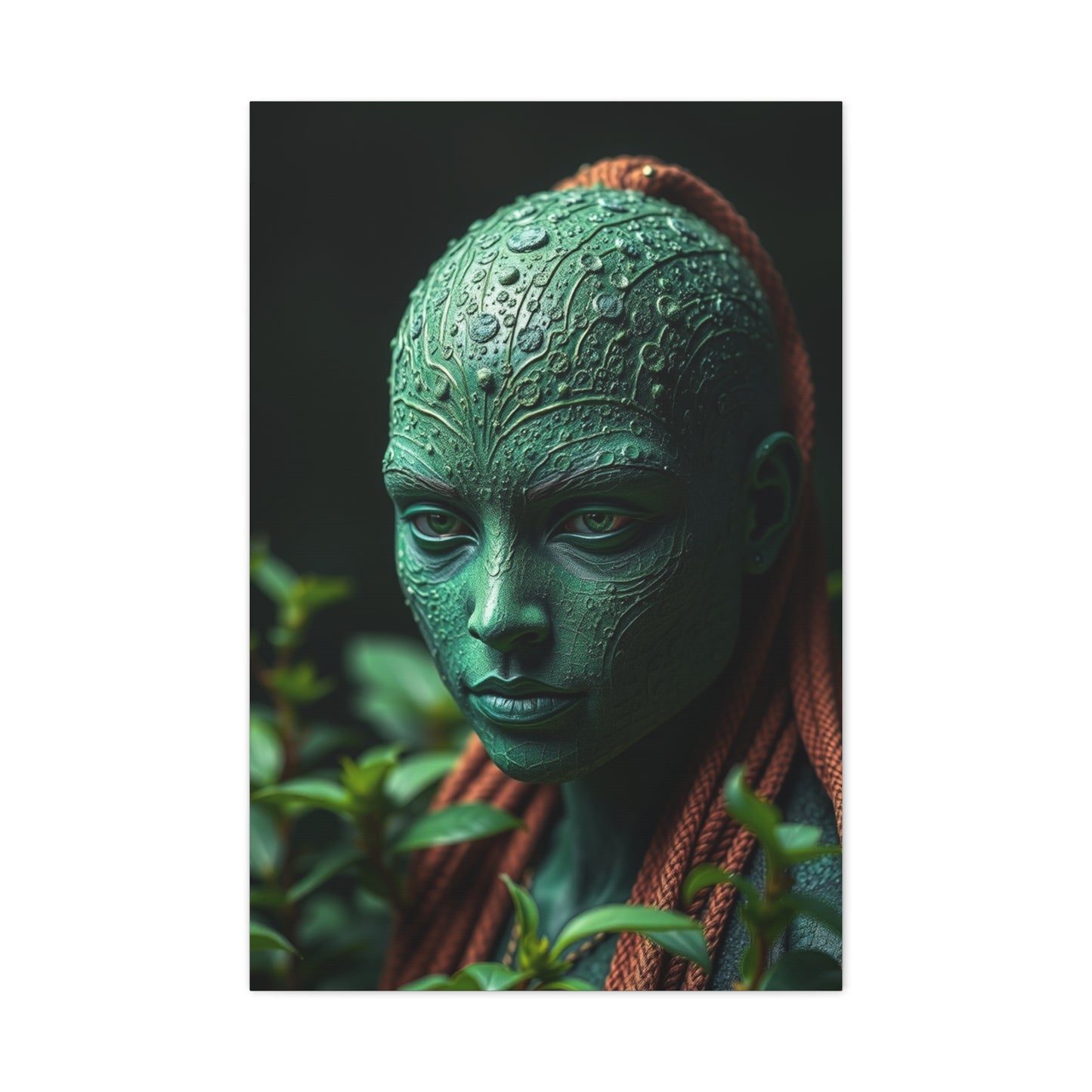 Verdant Serenity Canvas Wall Art & Canvas Print