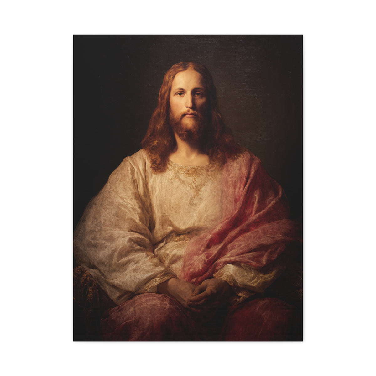 Christ in Divine Serenity Renaissance Religious Wall Art & Canvas Print