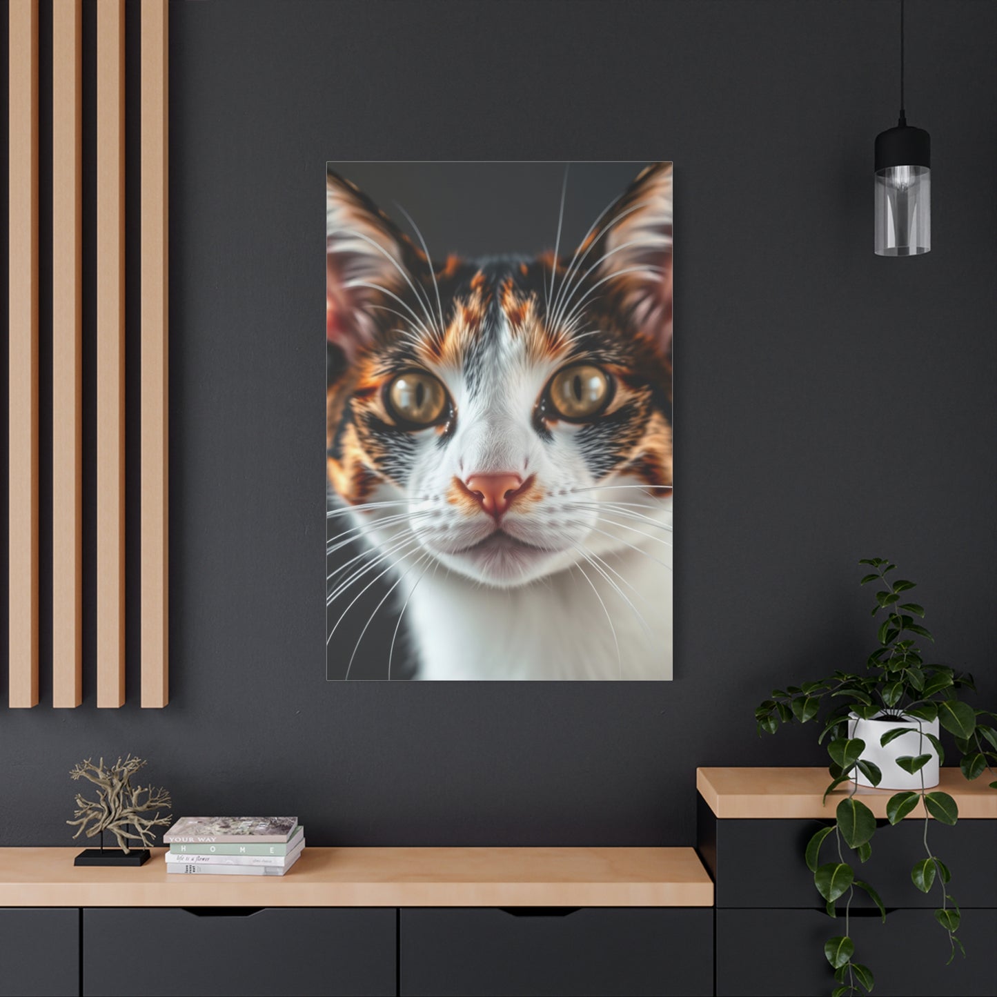 Calico Cat Art Luxury Canvas Wall Art & Canvas Print