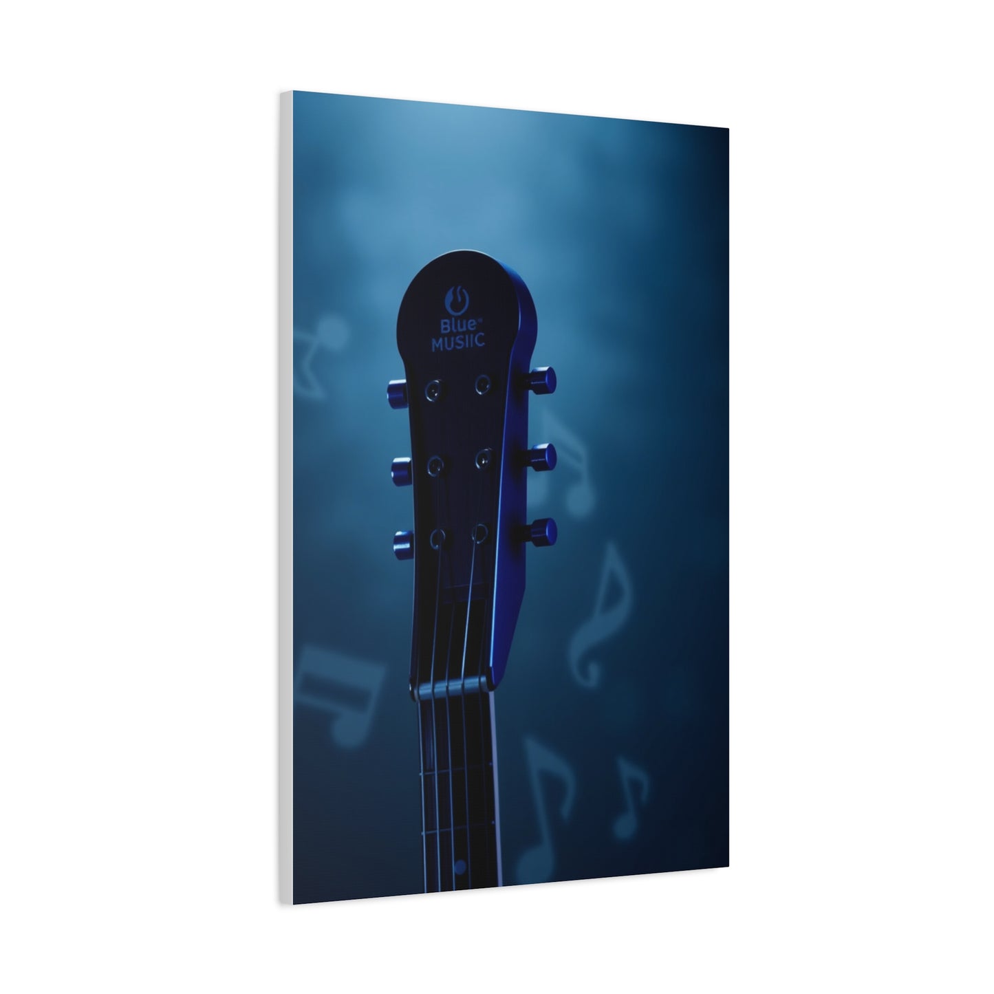 Elite Blue Music Art Vision Wall Art & Canvas Print