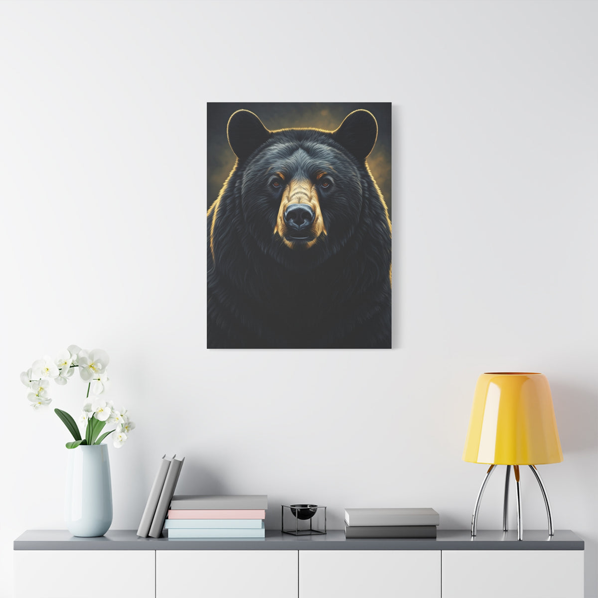 Warm Light Bear Close-Up Wall Art & Canvas Prints
