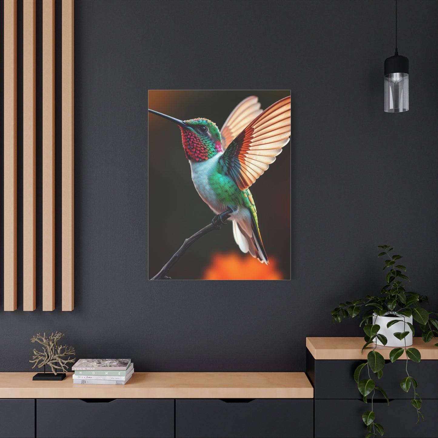 Humming Bird Art Luxury Canvas Wall Art & Canvas Print