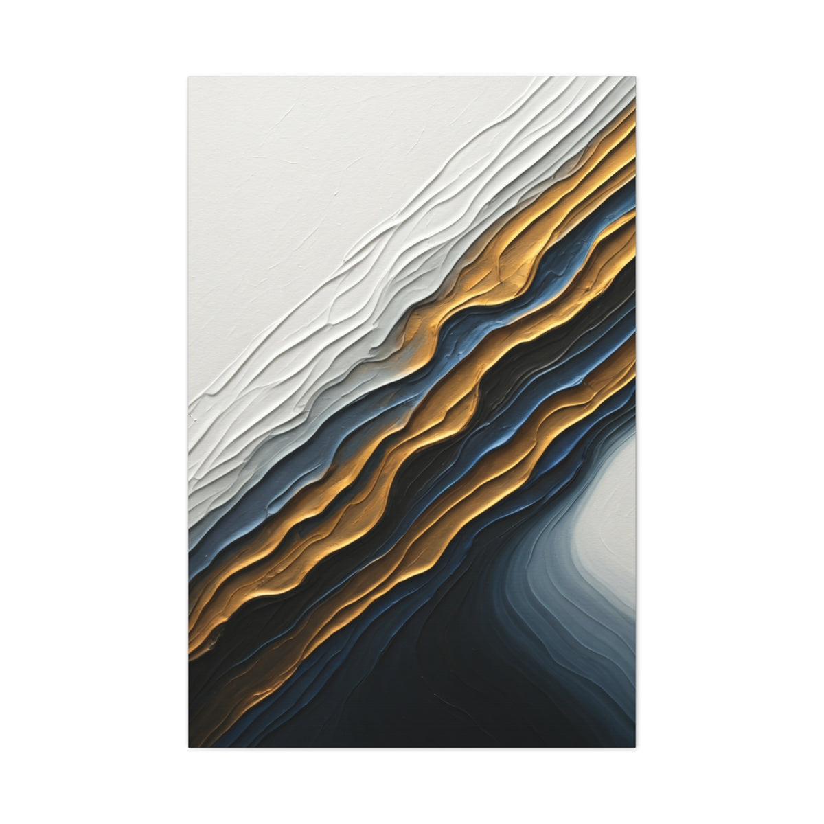 Golden Contours Wall Art & Canvas Prints