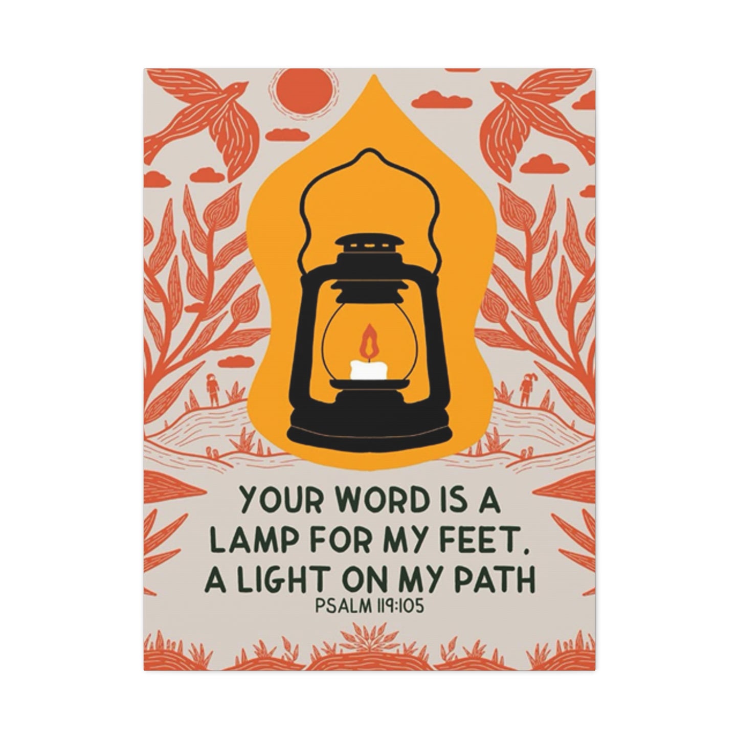 Candle Light Quote Poster Wall Art & Canvas Prints