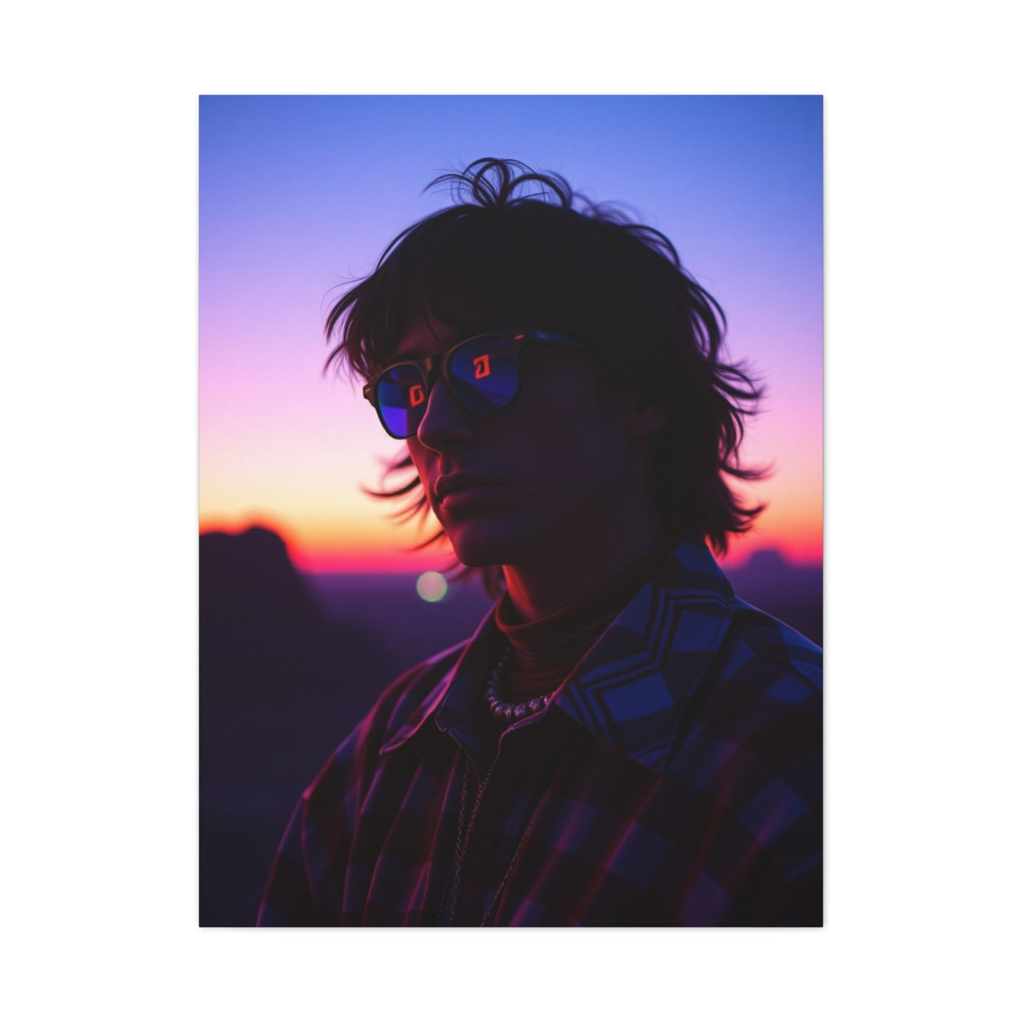 70’s Aesthetic Art Canvas Art Premium Wall Art & Canvas Print