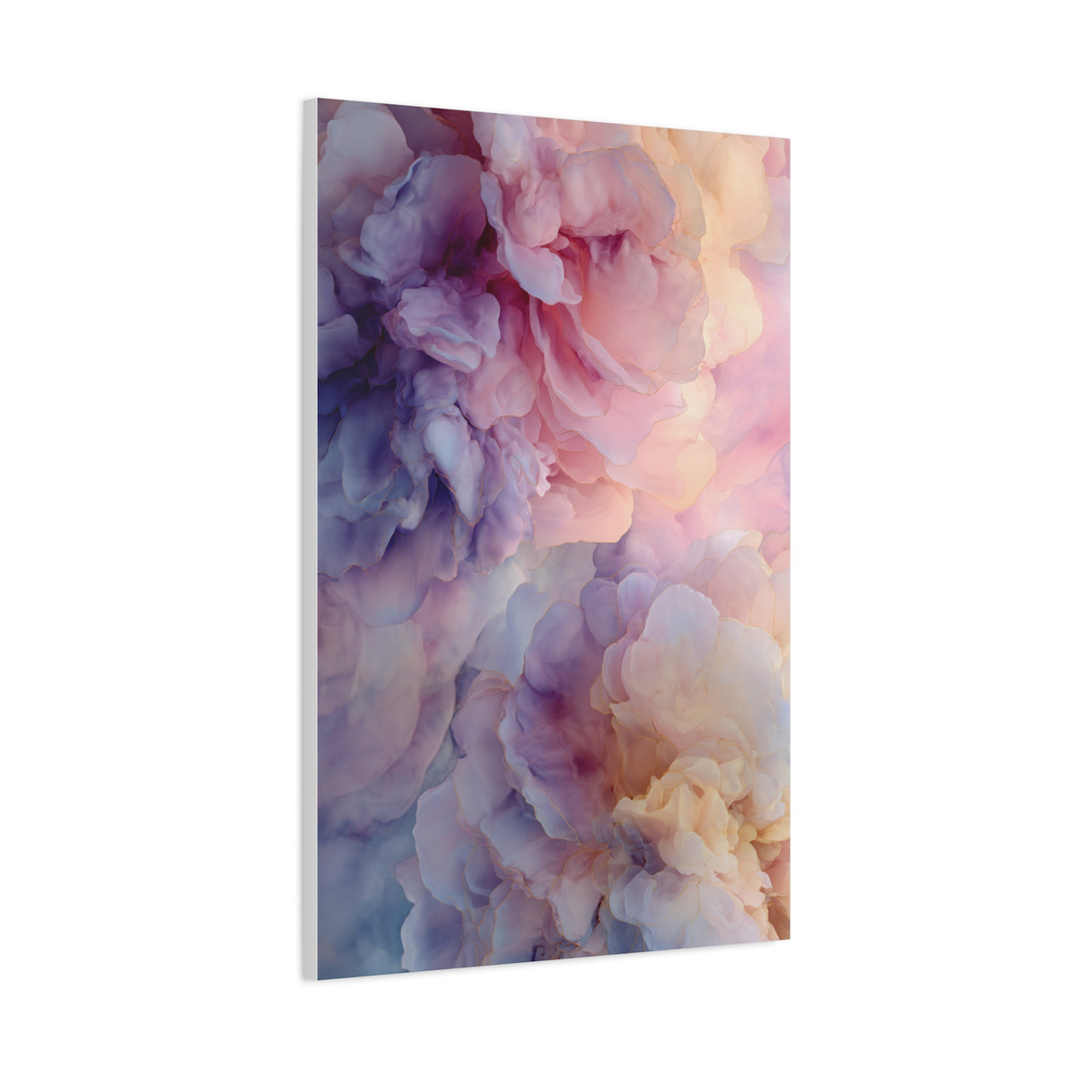 Soft Organic Floral Abstract Wall Art & Canvas Print