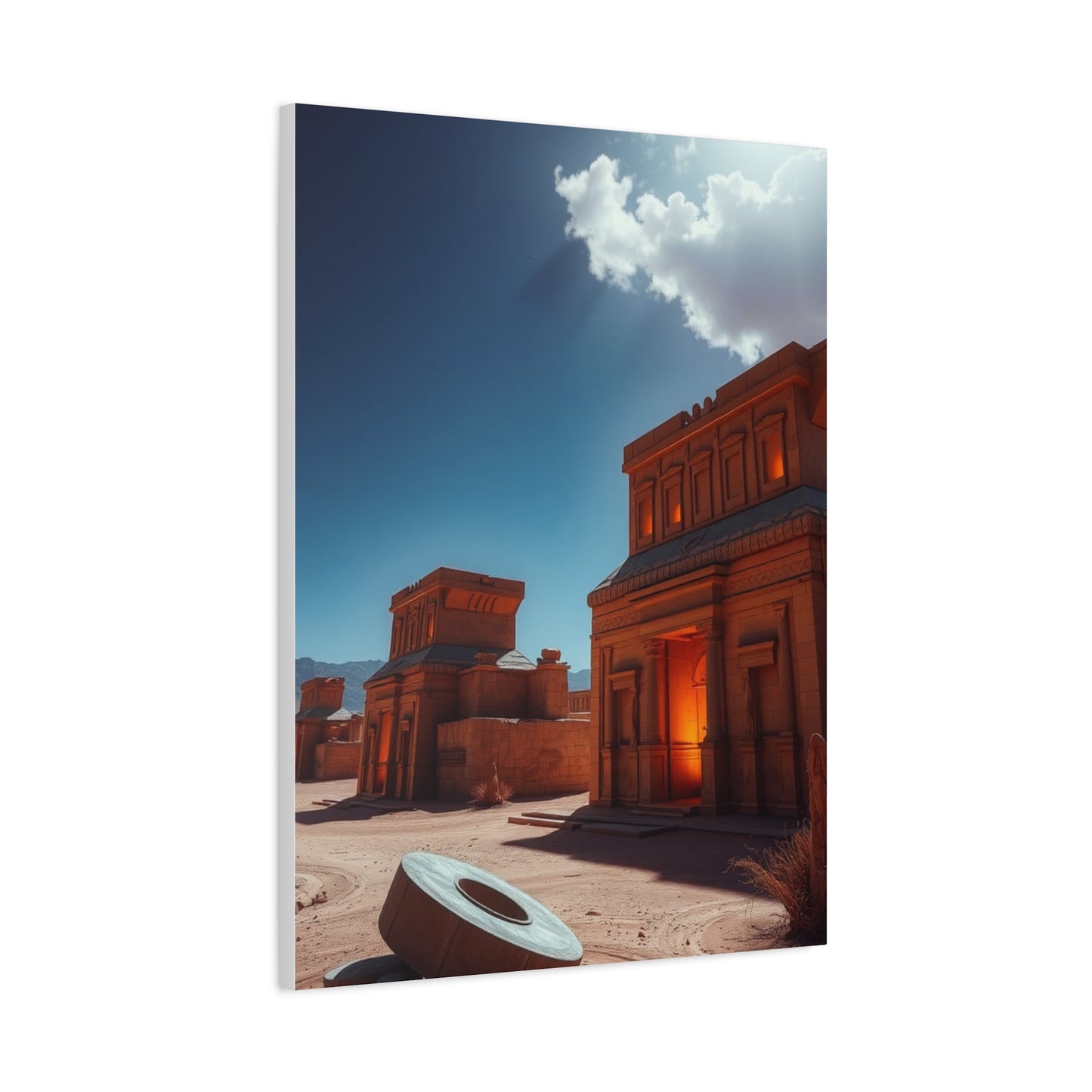 Majestic Sand Vista Wall Art & Canvas Print