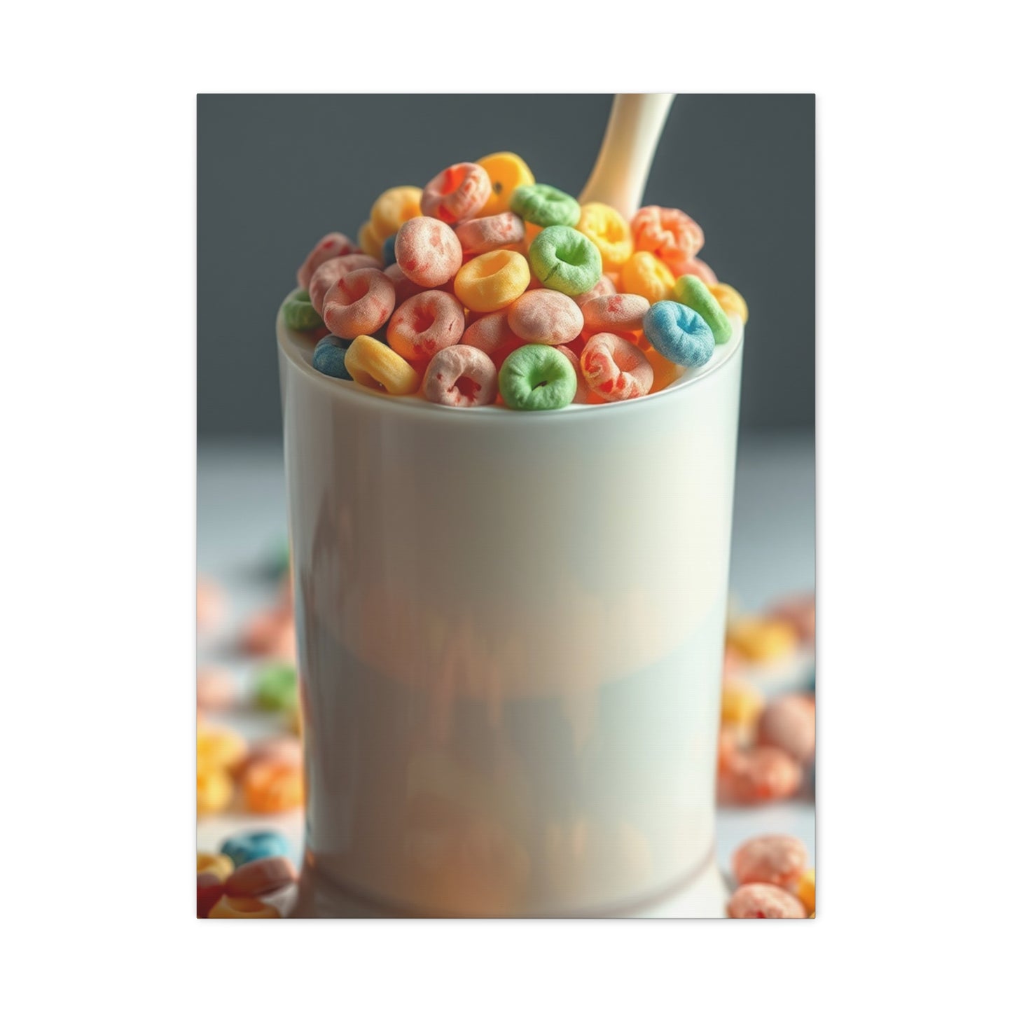 Chromatic Breakfast Bliss Art Wall Art & Canvas Print