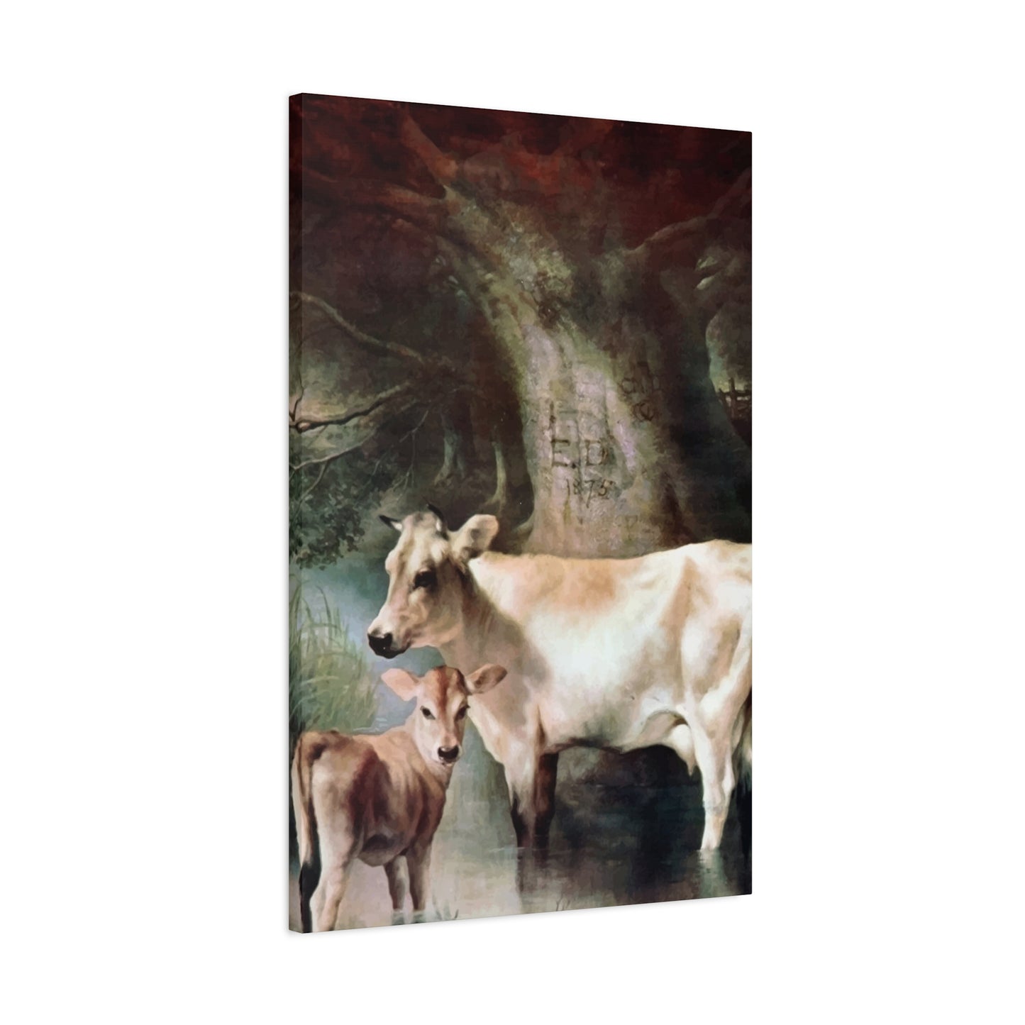 Aesthetic Cow Wall Art & Canvas Prints