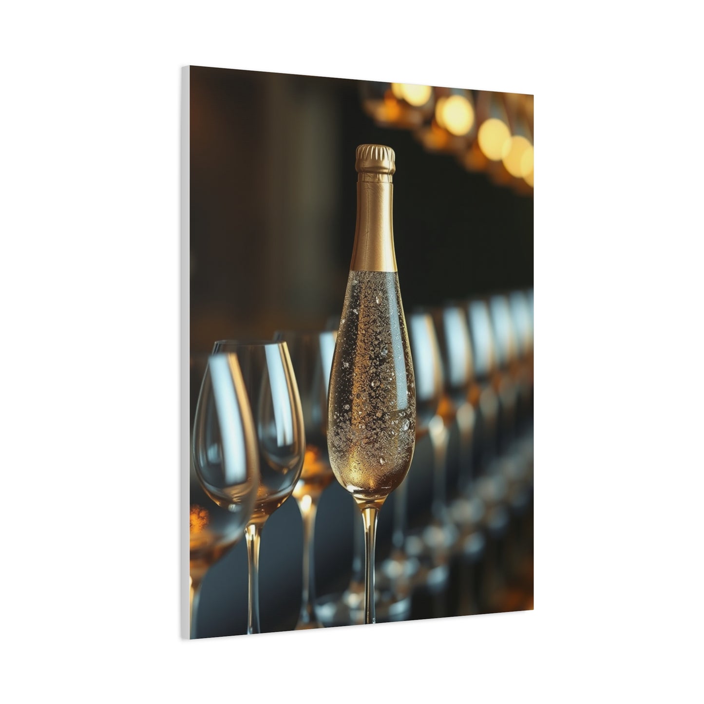 Champagne Art Supreme Canvas Gallery Wall Art & Canvas Print