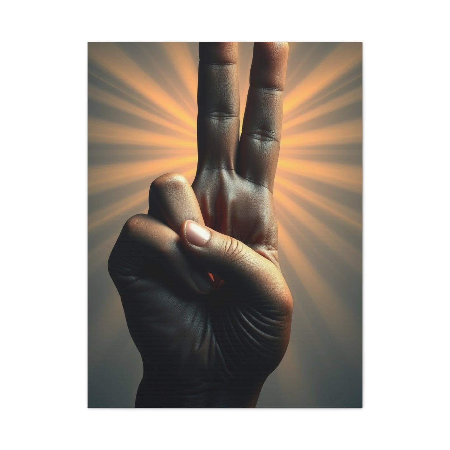 Supreme Peace Sign Art Wall Art & Canvas Print