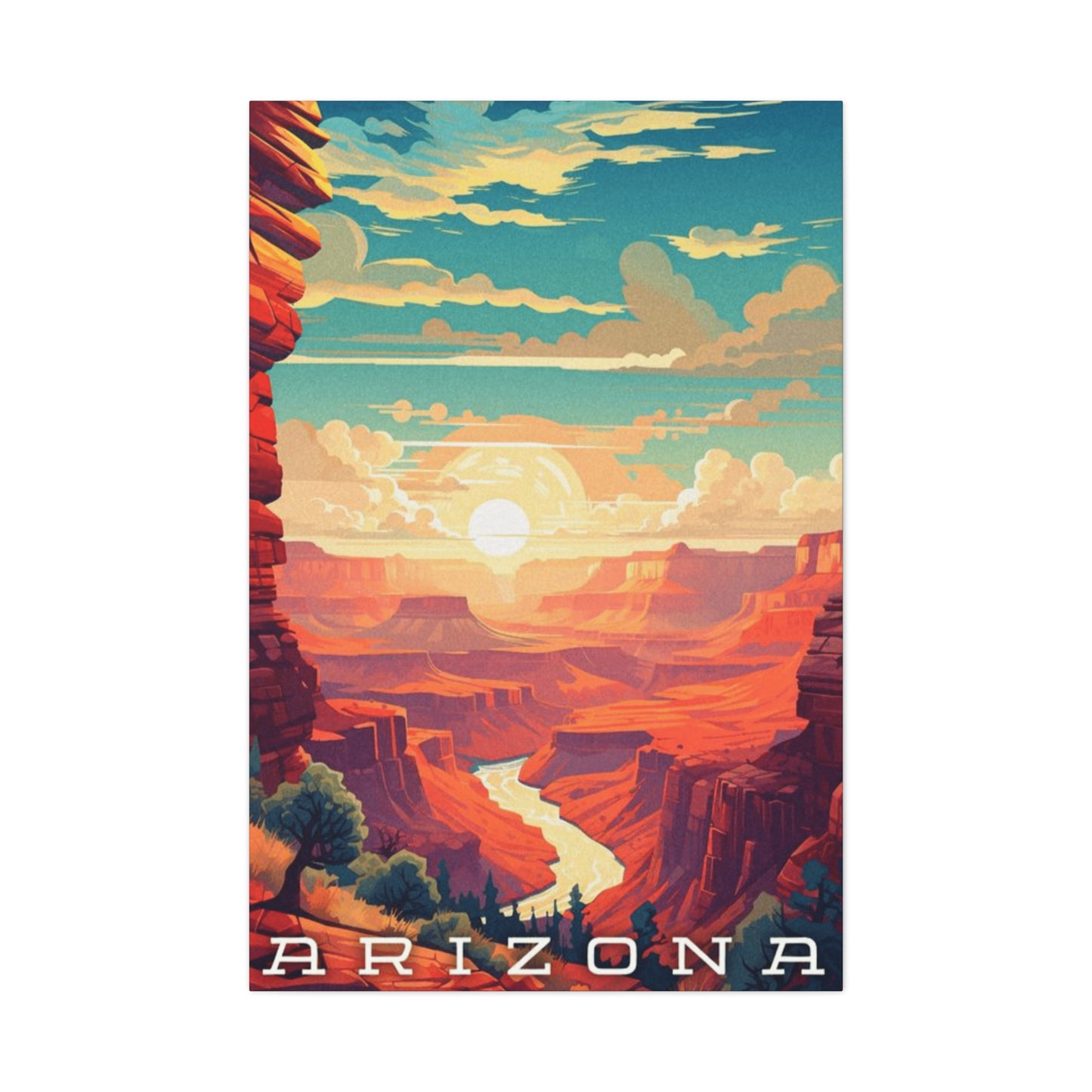 Arizona Canyon Wall Art & Canvas Prints