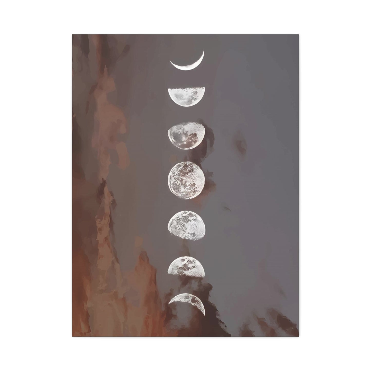 Phases of Moon Wall Art & Canvas Prints