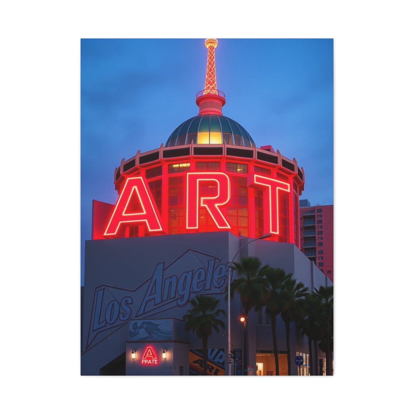 Los Angeles Art Refined Canvas Wall Art & Canvas Print