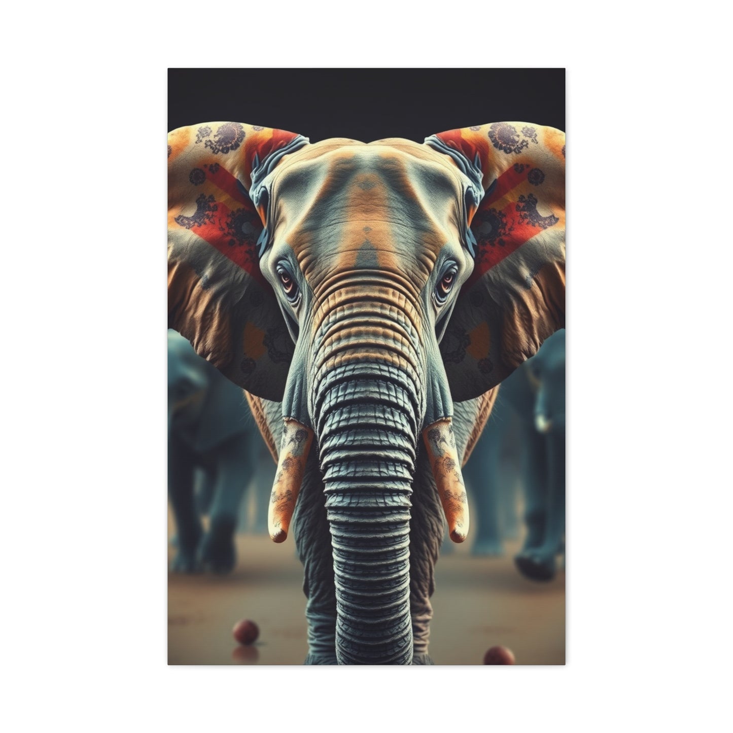 Regal Elephantine Reverie Wall Art & Canvas Print
