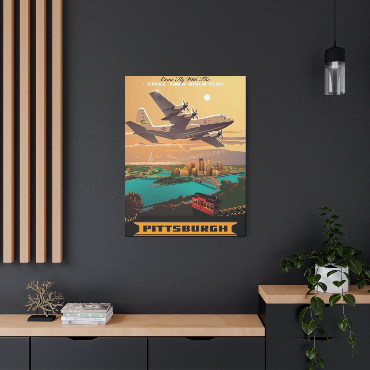 Pittsburgh Airlifter Poster Wall Art & Canvas Prints