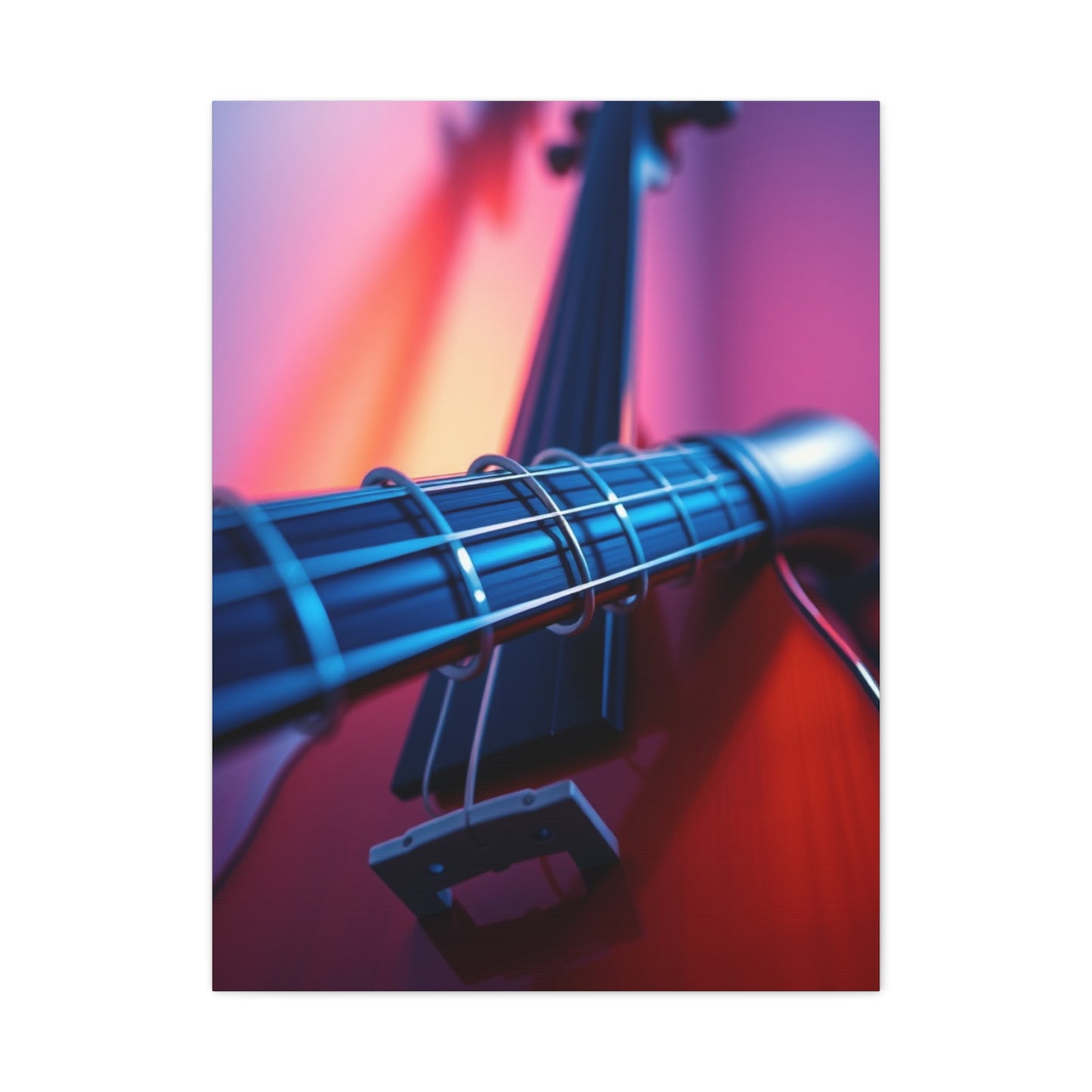 Blue Music Art Supreme Canvas Wall Art & Canvas Print