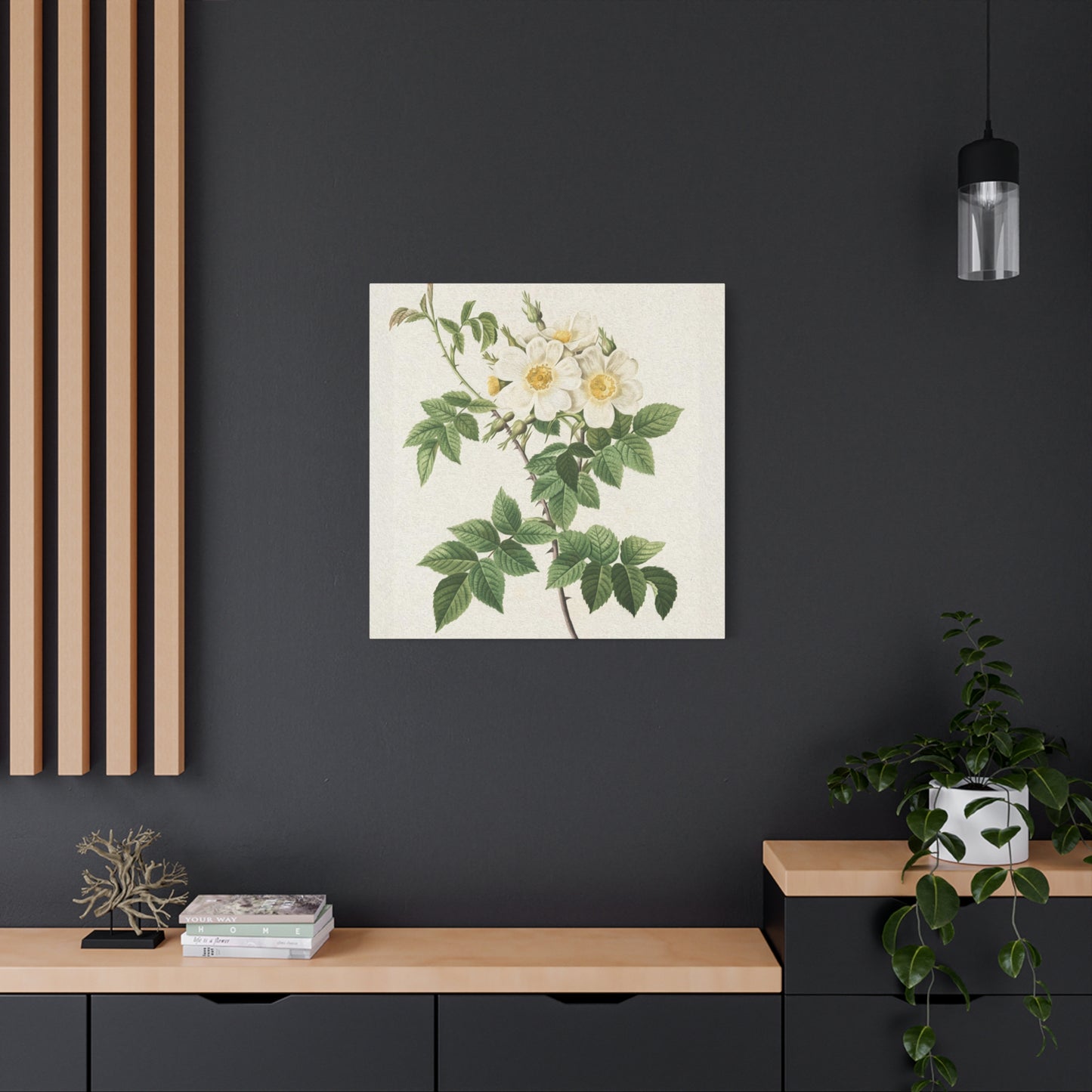 White Flower Wall Art & Canvas Prints