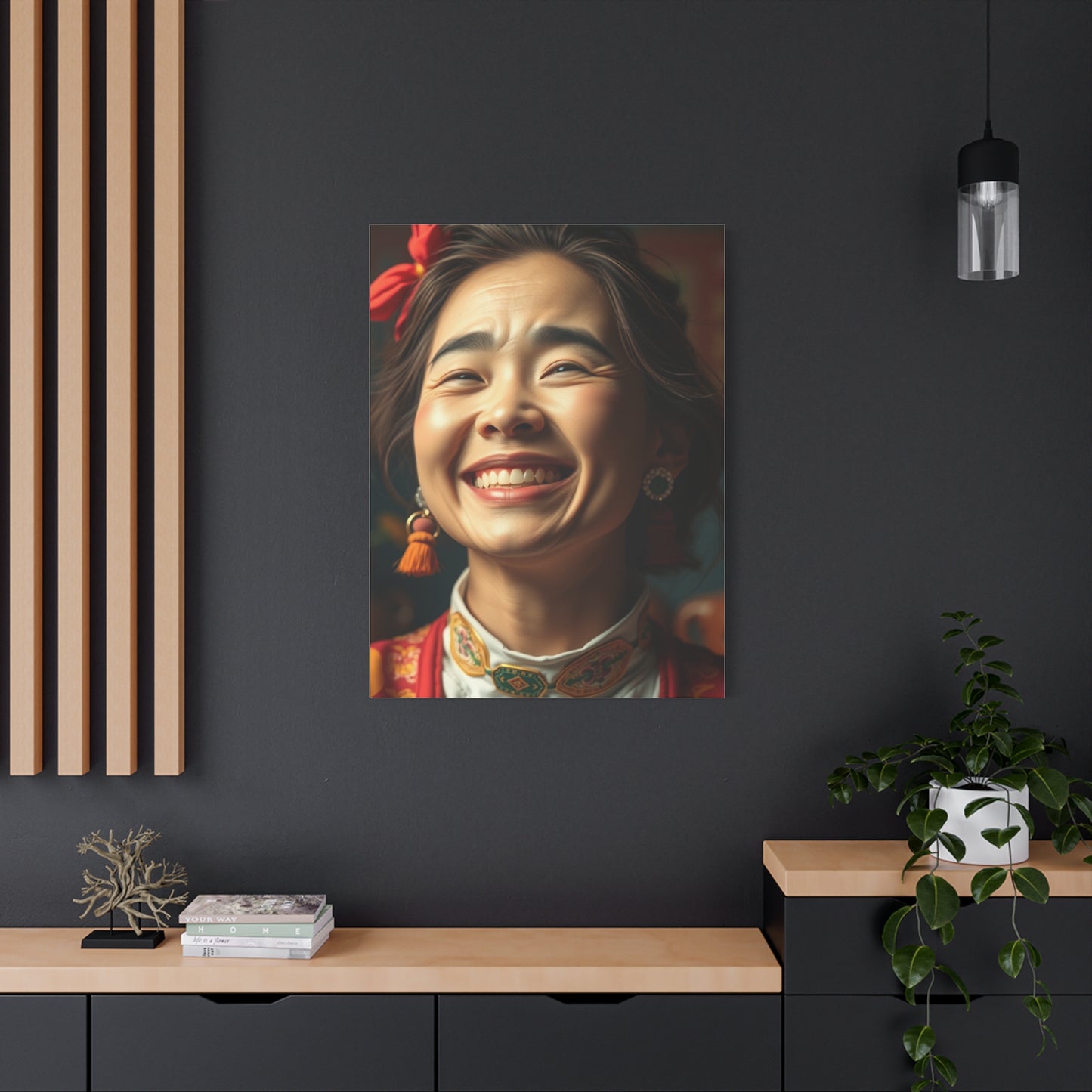 Happiness Art Supreme Canvas Wall Art & Canvas Print