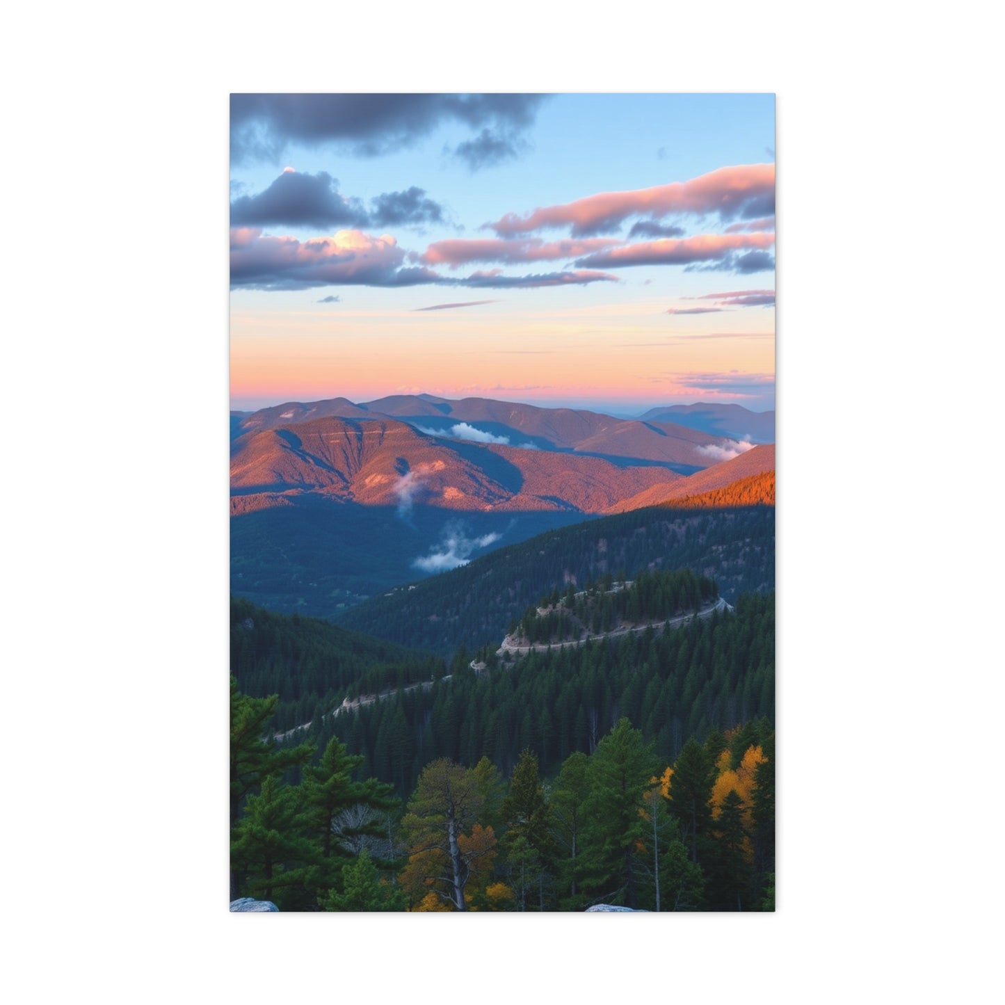 Supreme Great Smoky Mountain National Park Art Wall Art & Canvas Print