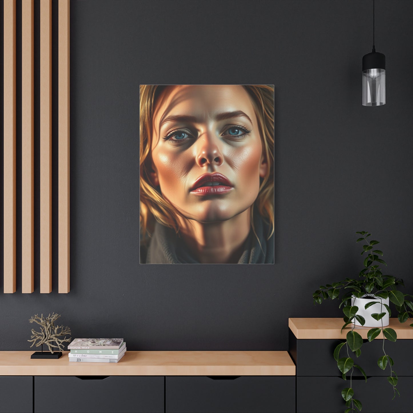 Ethereal Moss Portraiture Wall Art & Canvas Print