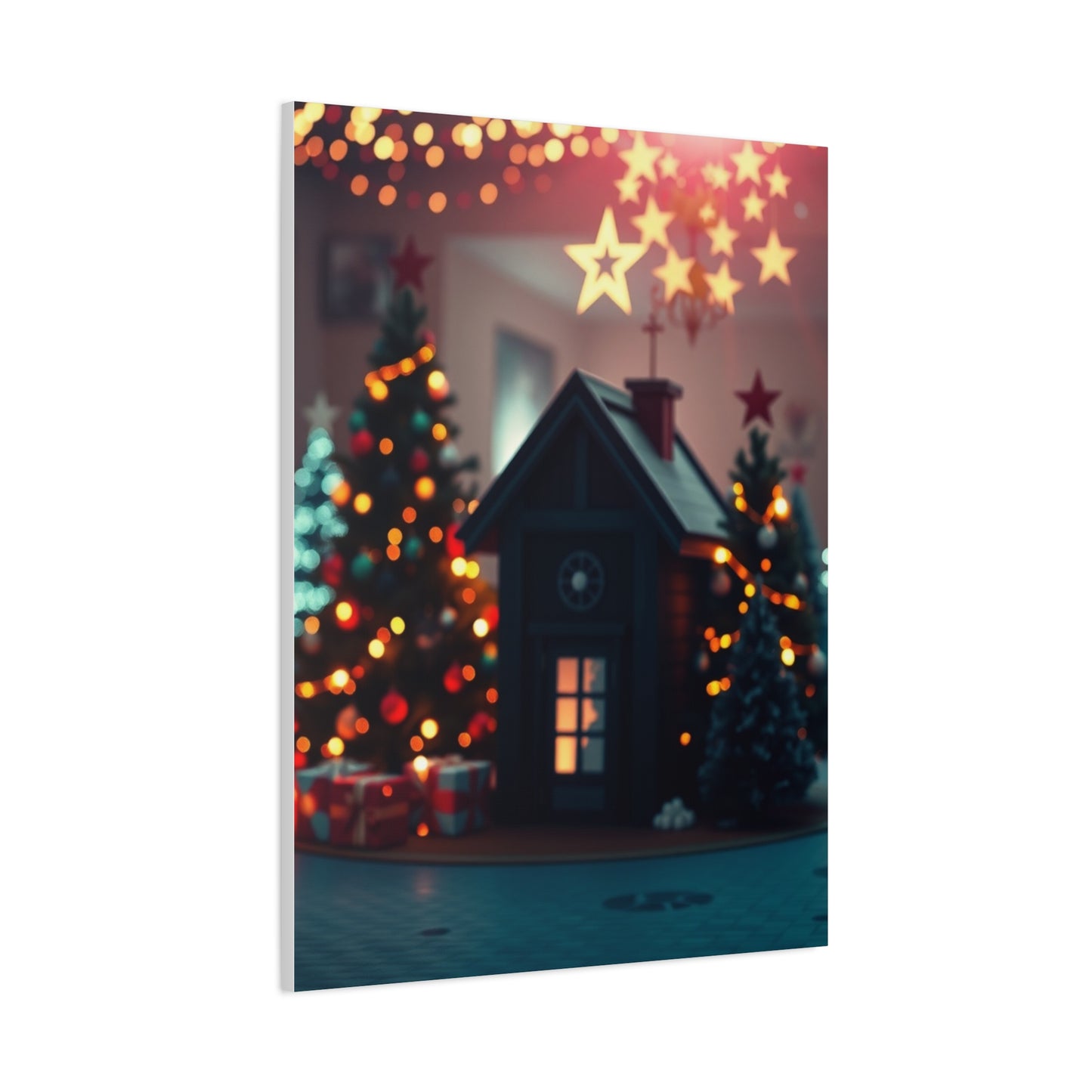 Supreme Black Christmas Art Collection Wall Art & Canvas Print