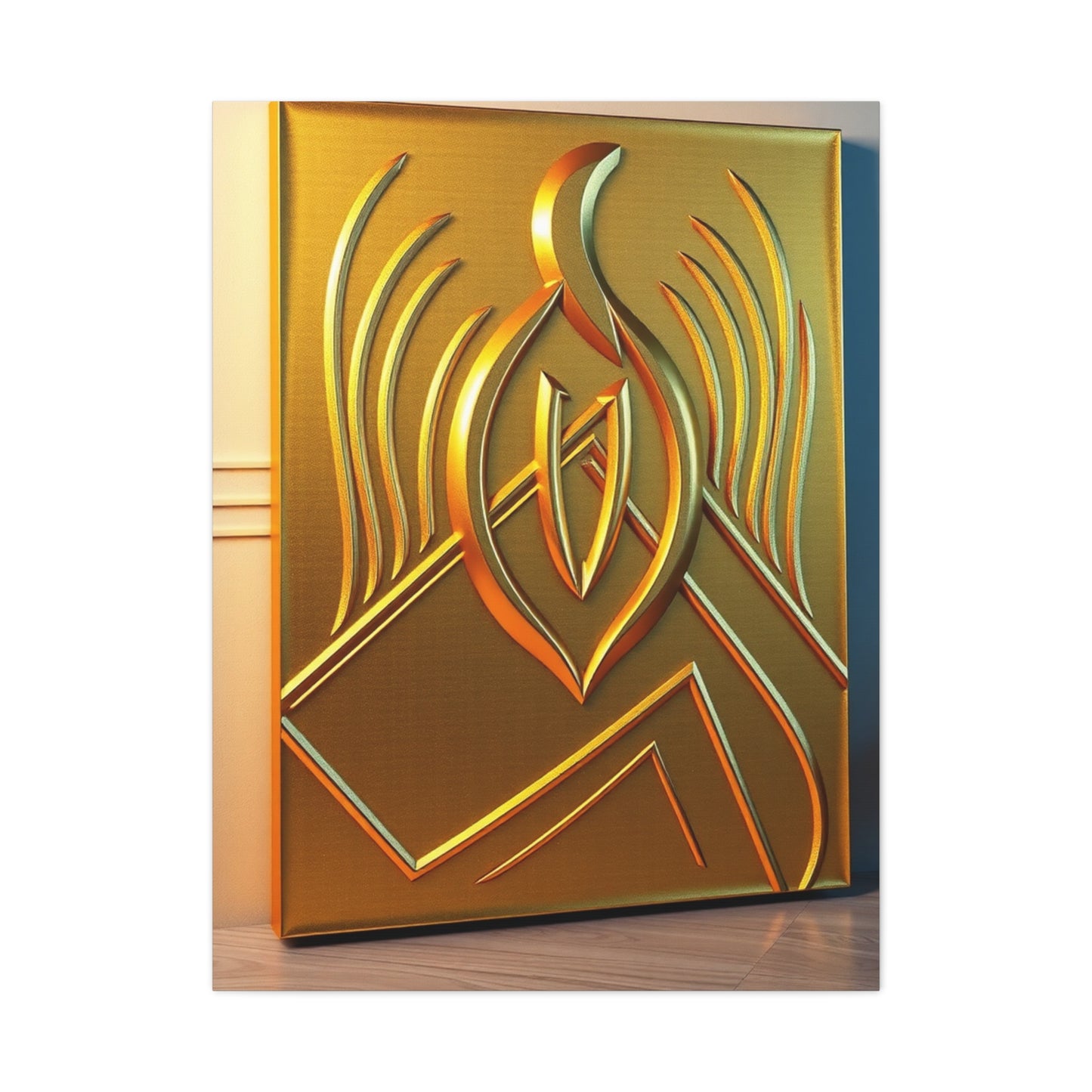 Supreme Gold & Silver Canvas Art Wall Art & Canvas Print